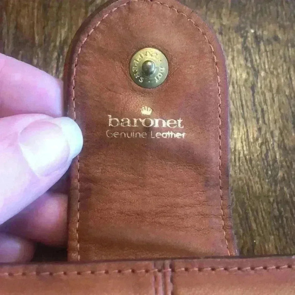 Baronet | Vintage Brown Leather Wallet - Picture 7 of 7